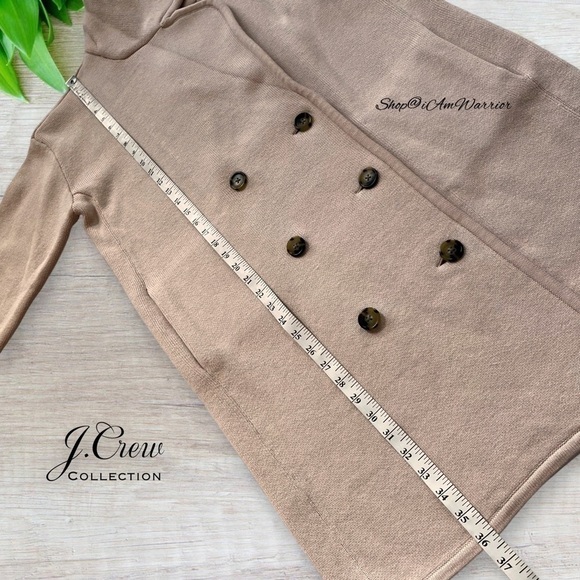 J.Crew Collection NWT blush double breasted heavy knit coatigan *shop@iamwarrior - Picture 10 of 12